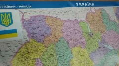 Настінна карта 